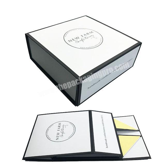 New product Custom packaging Gift boxes Wholesale Foldable Storage Box with magnetic lid