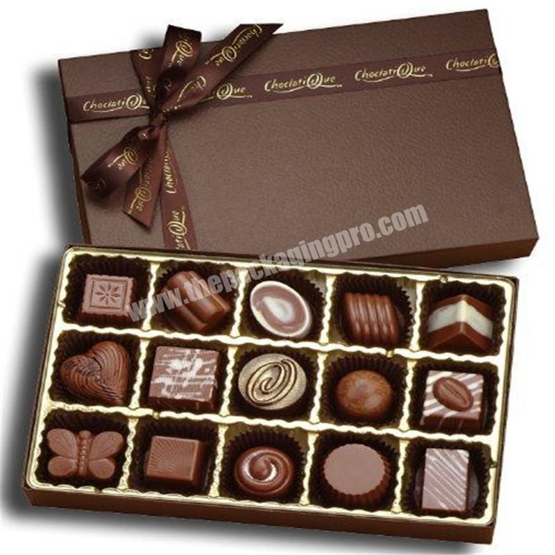 New product Popular Design Customizable wholesale luxury high-end chocolate gift packaging box