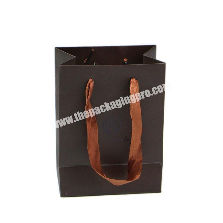 New products accept customization brown kraft paper bag with logo print