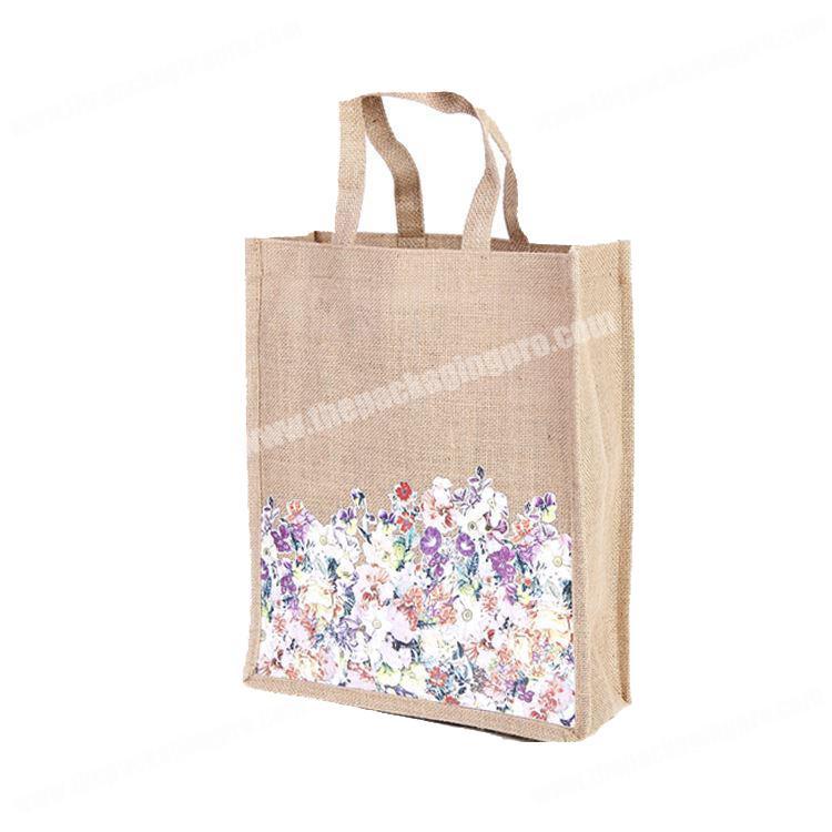 New products custom design promotional jute gift bag
