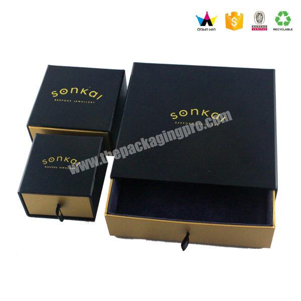 New products customized sliding package gift box