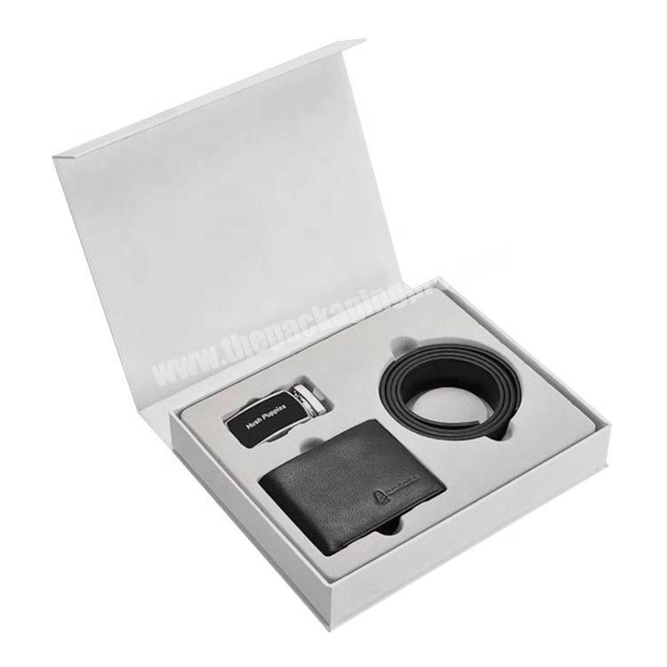 new products men gift box for belt and wallet packaging