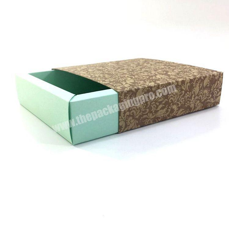 New Style Customized Logo Low Price Wholesale Drawer Dates Wig Box Printed