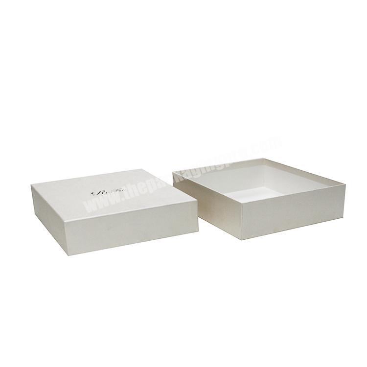 New Style Factory Manufacturer luxury white magnetic cardboard Recycled Jewelry Gift Box Packaging