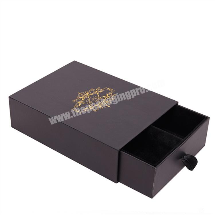 New Style Luxury Top Quality Jewelry Gift Round Boxes Packaging With Drawer Marble