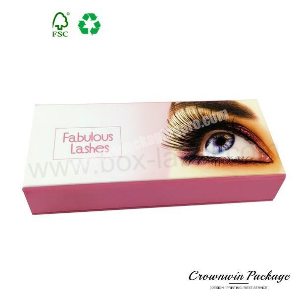 New wholesale paper fashion eyelashes gift box