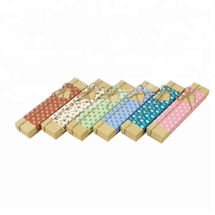 Newest Small Colorful Custom Printing Pencil Case Gift Boxes