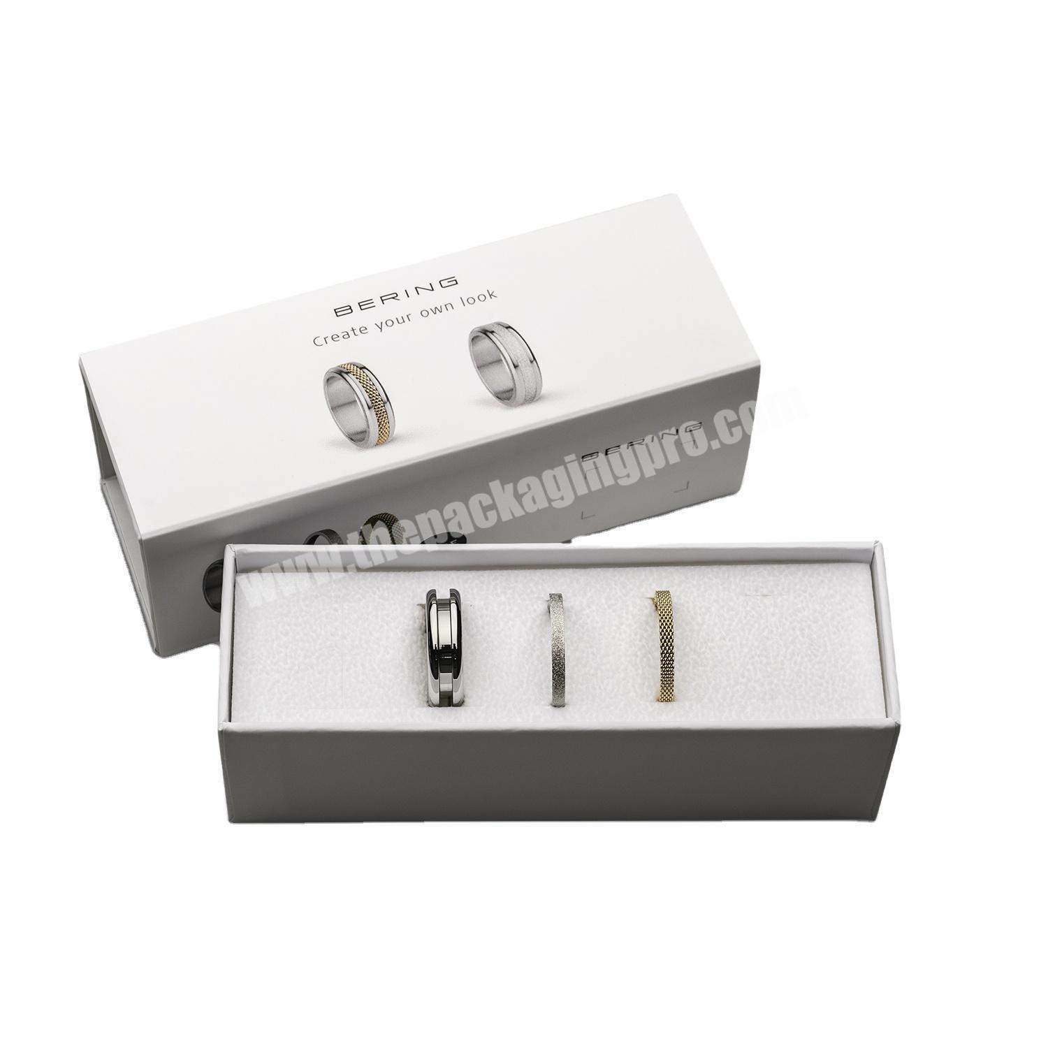 Newly Customized Luxury Business Men Watch Case Packaging Handmade Boxes