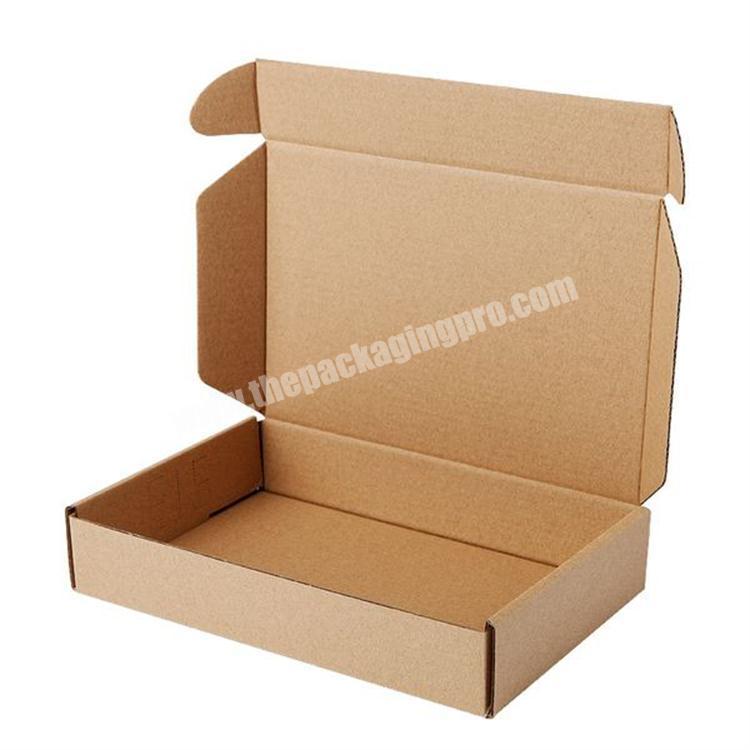 Nice design flat shipping box with competitive price