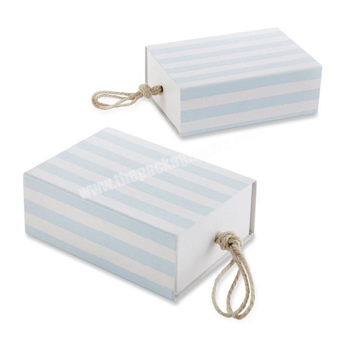 OEM custom elegant rigid paper drawer gift box drawer style gift box