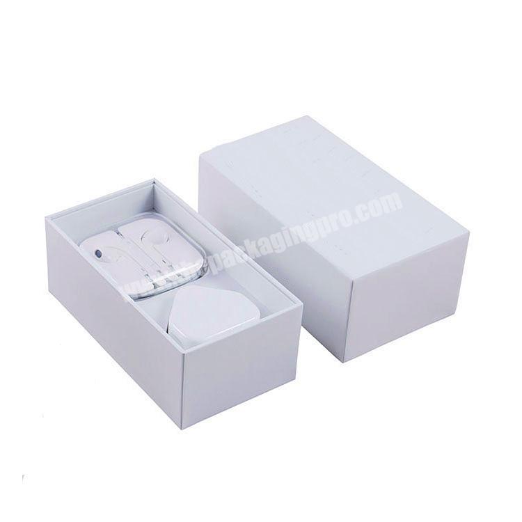 OEM Custom Luxury Shipping Empty Mobile Box Cell Phone Case Retail Paper Packaging For Electronic