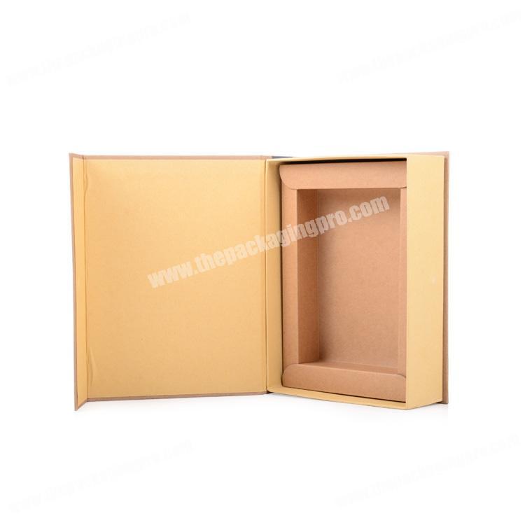 OEM custom style flat packed rigid magnetic eyelash box