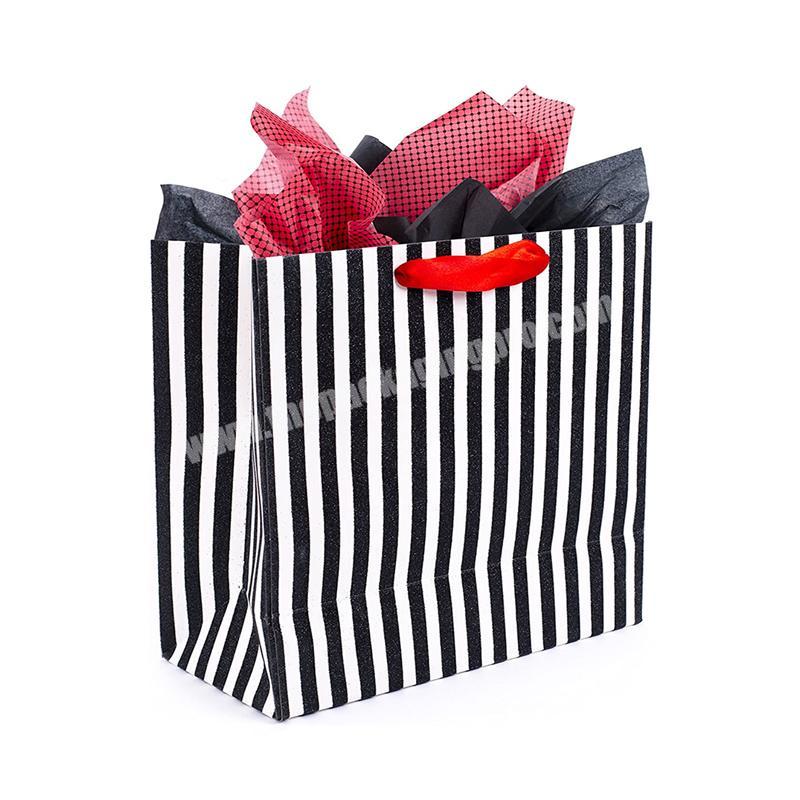 OEM customized cheap recycled gift paper bag for promotional gift