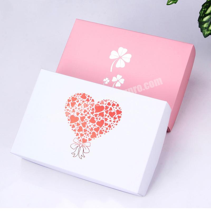 OEM Customized Women'S Sexy Lingerie Empty Gift Box Packaging Scarf Print Packaging Gift