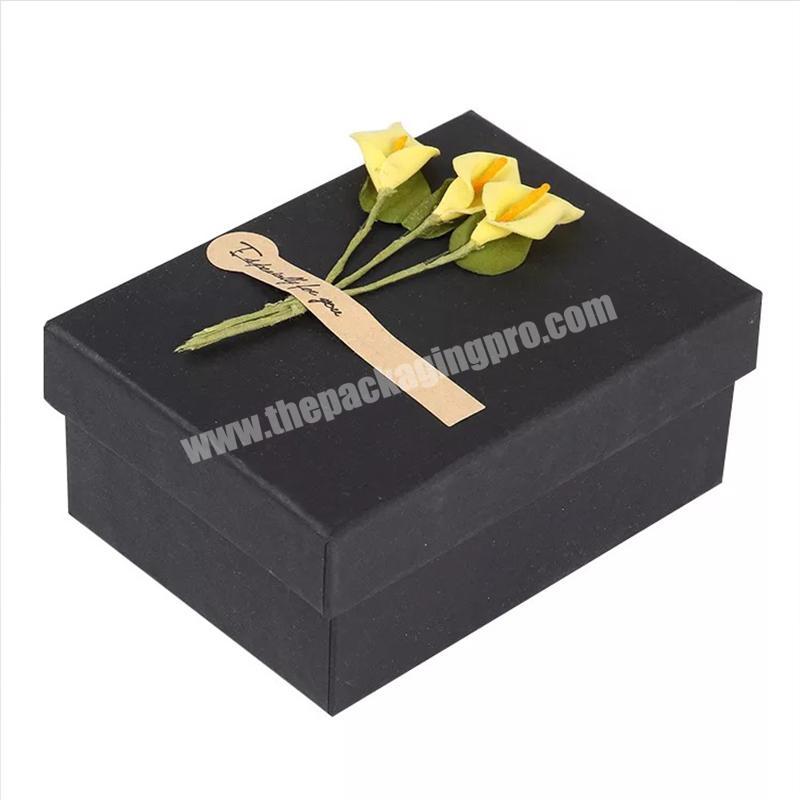 OEM Factory 1200gsm cardboard paper box two pieces lid and bottom packaging paper boxes