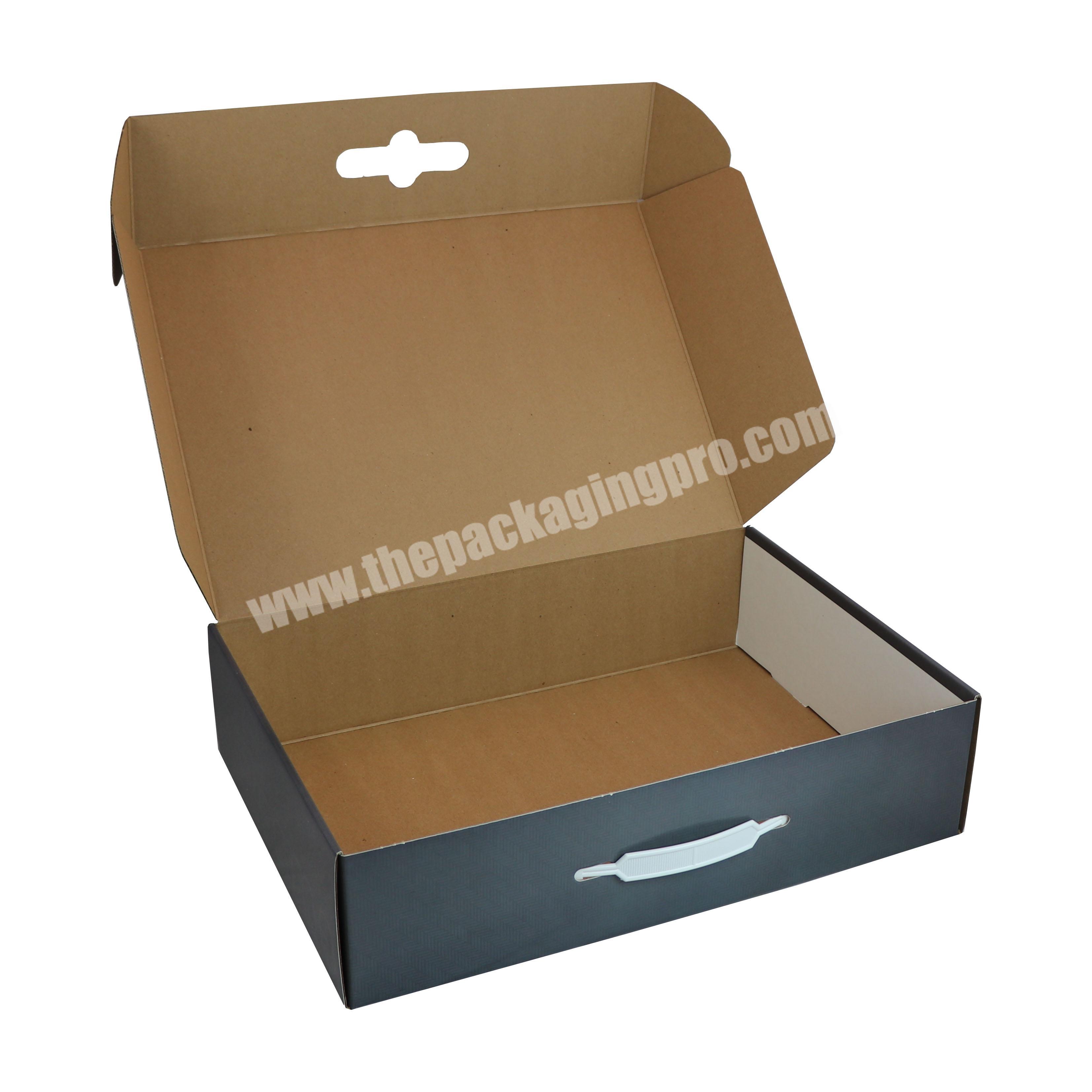 OEM Factory corrugated color mailer flute corrugated materials shipping box