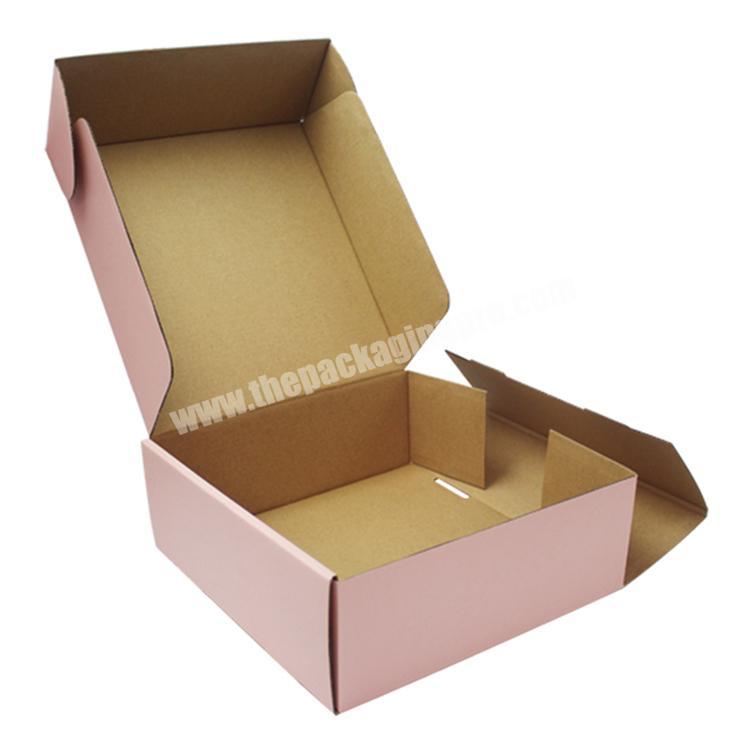 OEM Factory custom corrugated carton paper packaging box with your own logo