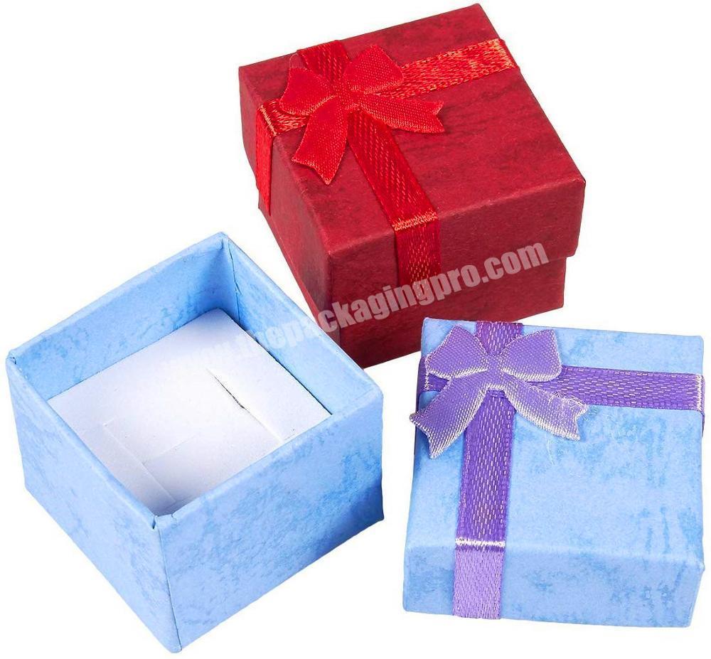 OEM Factory Custom printed gift cardboard shipping boxes with ribbon