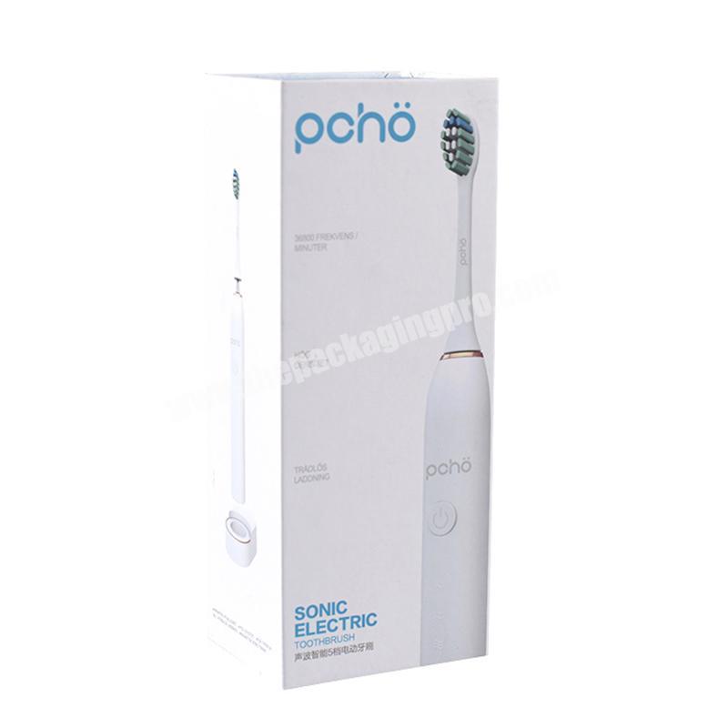 OEM Factory Elegantly magnetic box for electric toothbrush business packaging paper gift box