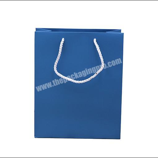 OEM Factory Good design reusable paper bag best selling cheap paper bag with rope handle