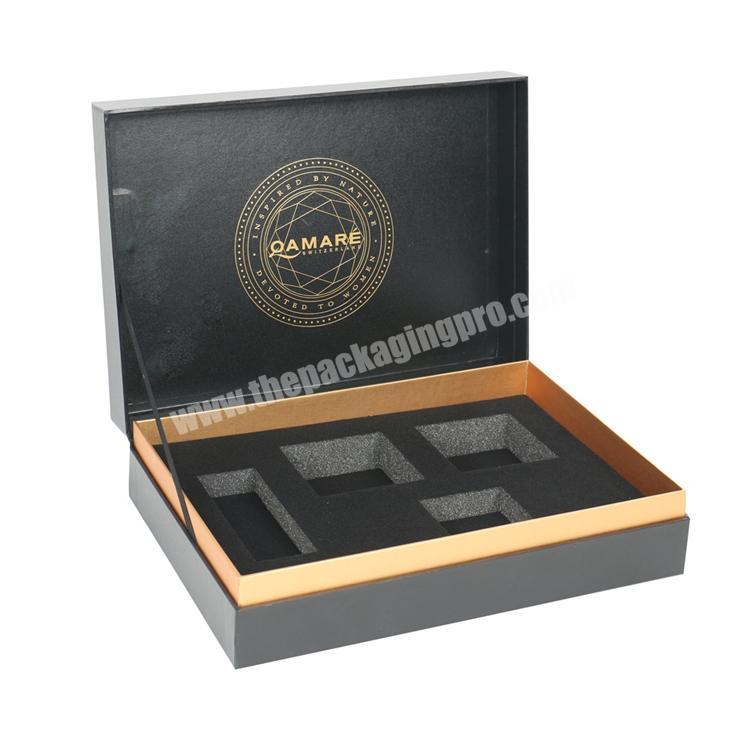 OEM Factory handmade hair extension magnetic gift box with insert