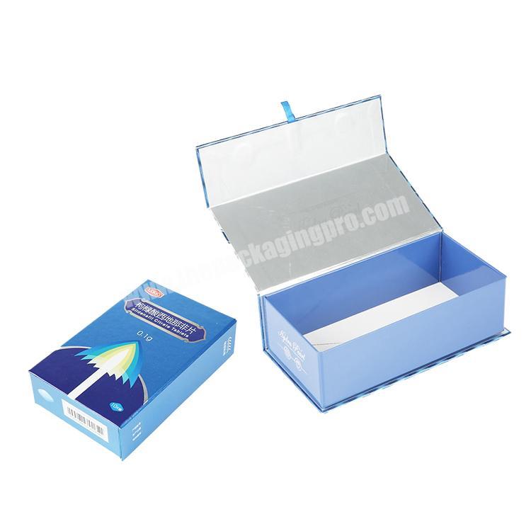 OEM Factory Printing Paper Medicine Bottle Pill Magnetic Packaging Box
