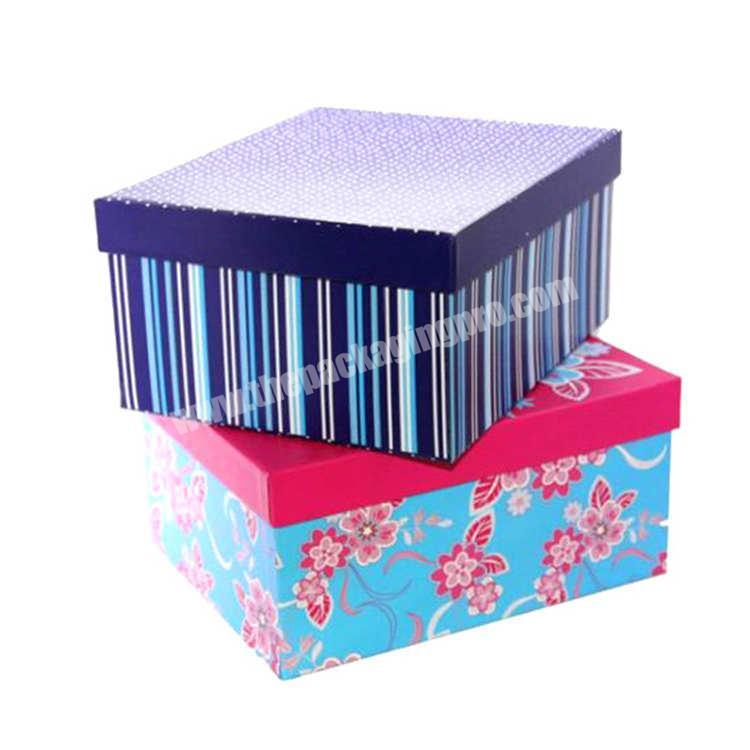 OEM Factory Supply Paper Shipping Corrugated Flower Packing Box Customized With Nice Design Printing