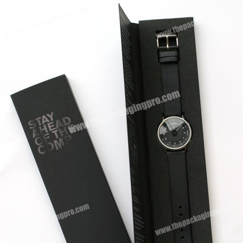 OEM Luxury Pantone Color Printed Paper Watch Packing Box
