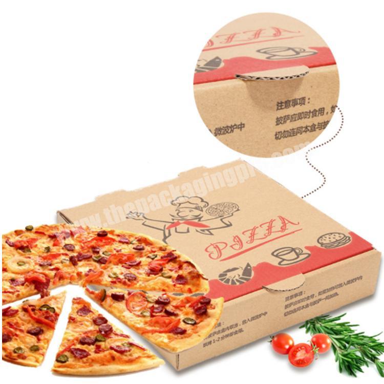 OEM paper box Eco friendly Pizza Use and Accept Custom Order pizza box