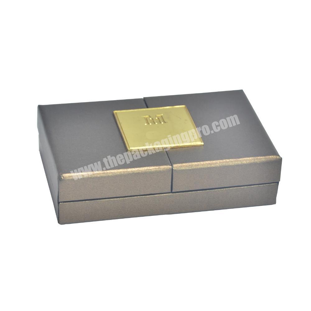 OEM paper type Perfume box with magnet elegant packaging gift box