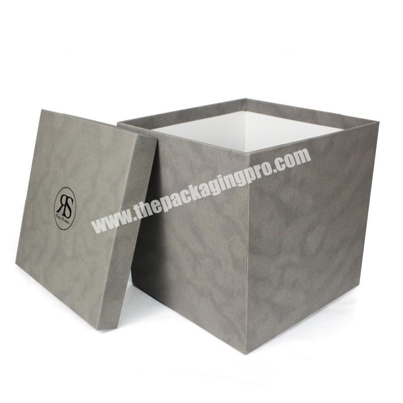 Oem Valentine's Mother's Day Luxury Custom Durable Square Thick Cardboard Gift Box Packaging Printing