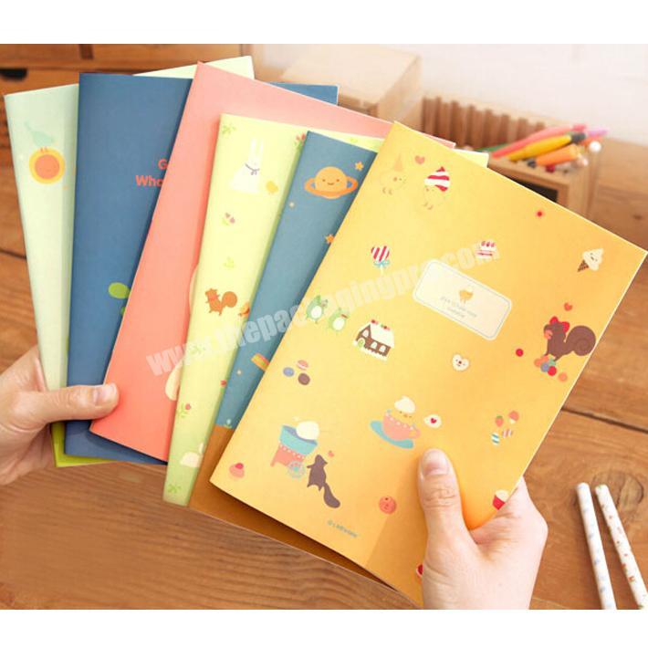 Office supplies promotional recycle custom paper blank notebook