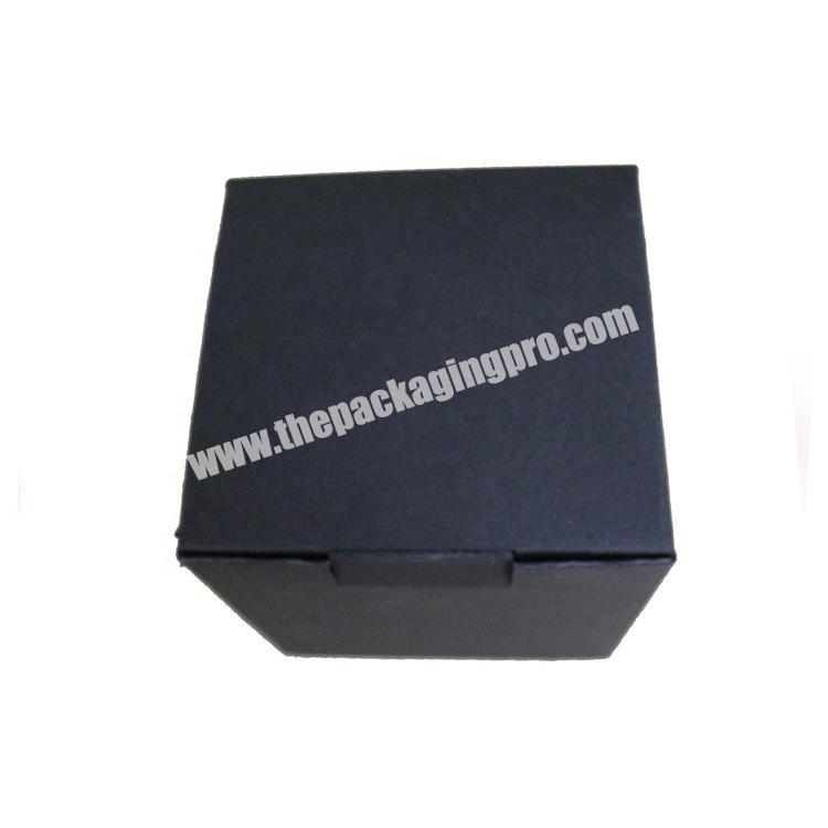 Offset printing pantone color matte black gift box
