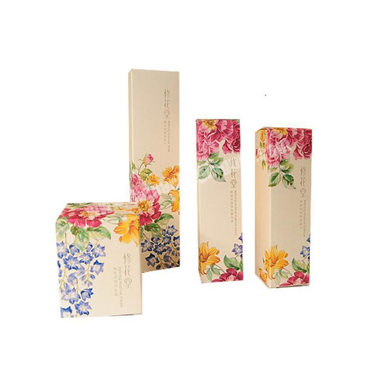 Offset printing recyclable packaging cosmetic box case