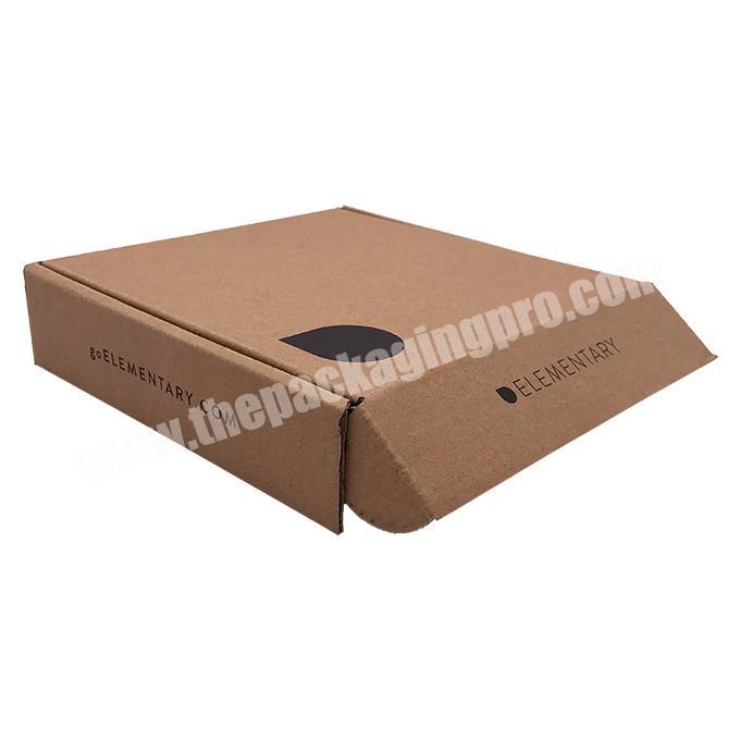 One Top Supplier custom logo Corrugated paper high quality biodegradable packaging   makeup brush box packaging