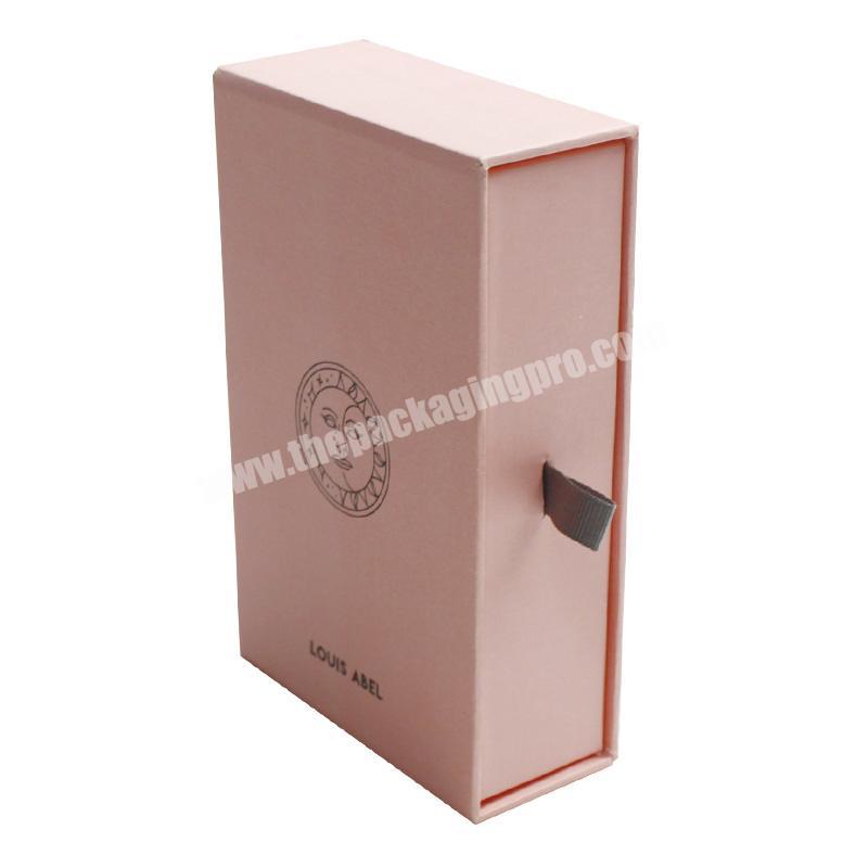 Online Shopping Drawer Style Jewelry Packaging Box with Custom Logo