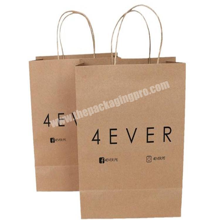 Original factory competitive price logo printing acceptable eco friendly paper shopping bag