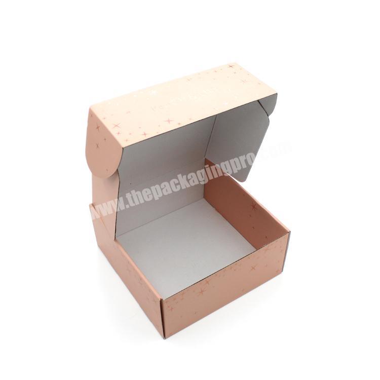 Original Factory Custom Recycled Corrugated Paper Gift Packing Mailer Box With LOGO Printing