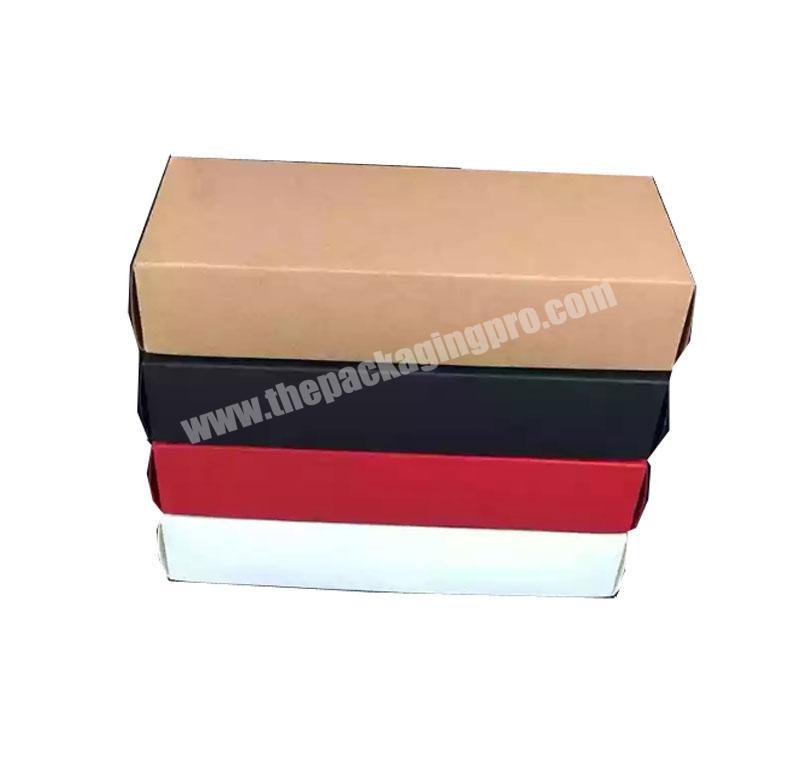Packaging box customization logo high-end general gift box towel underwear socks packaging box heaven and earth cover carton