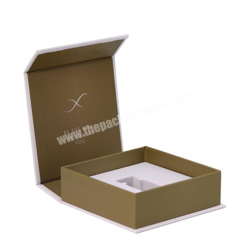 packaging box for beauty industry  with EVA tray inside