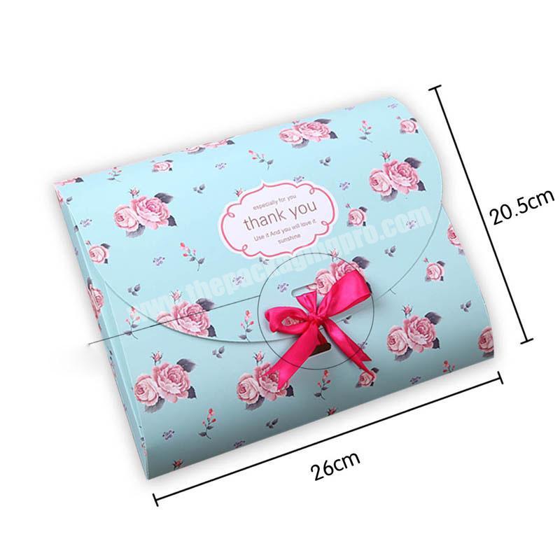 Packaging box for pajamas sleepwear and scarf