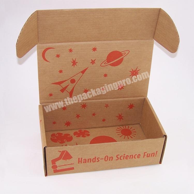 Packaging Box Manufacturer full color printing recycle shipping cardboard carton corrugated box