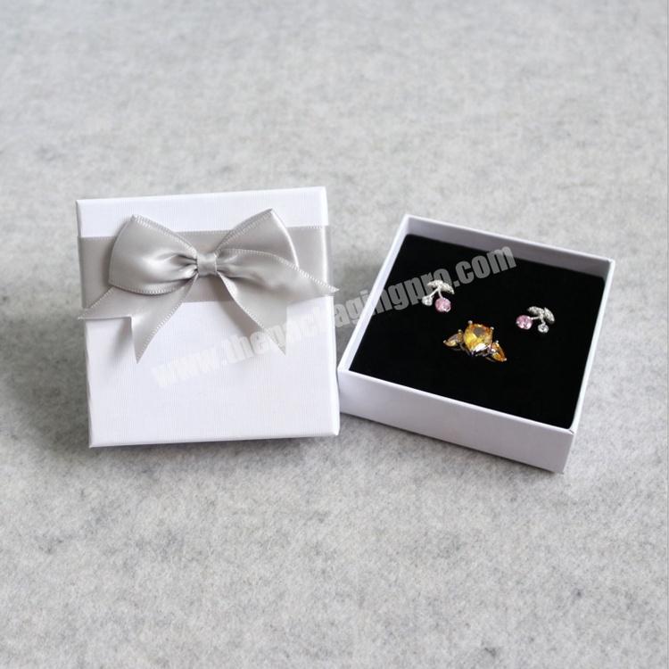 Packaging Color Paper Bracelet Ring Earring Necklace Jewellery Gift Box