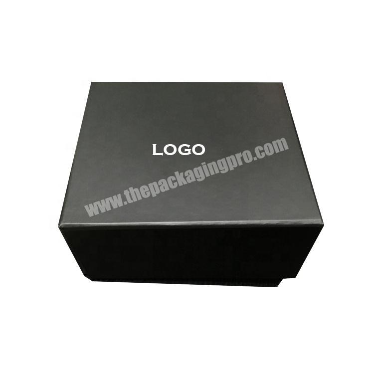 Packaging Custom Magnet Folding Paper Flat Pack Boxes Luxury Magnetic Gift Box with Magnet Closure