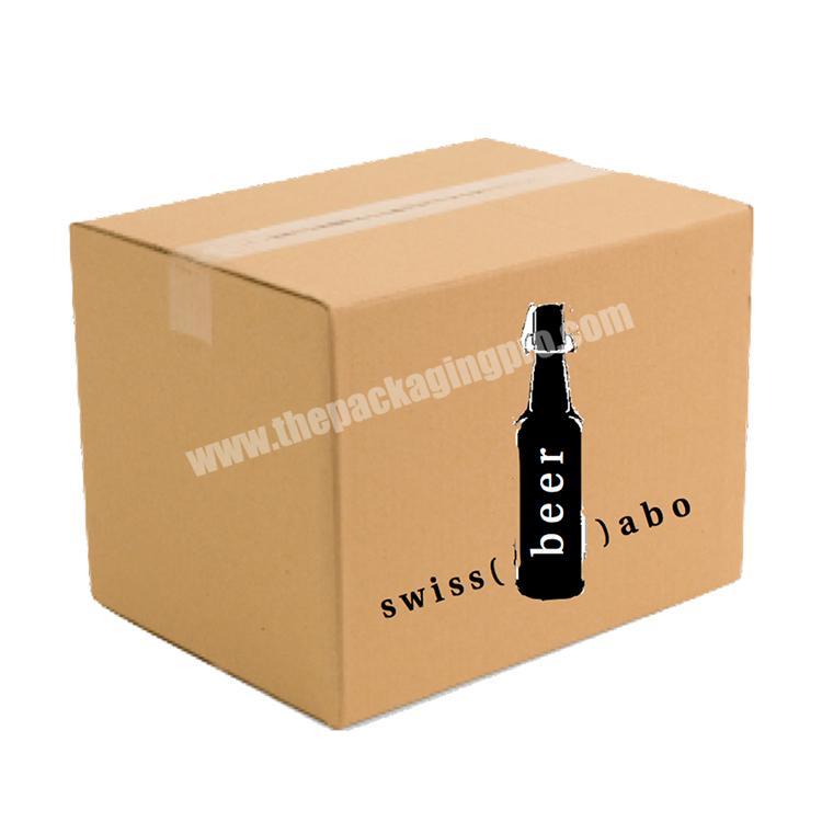Packaging custom shipping wine bottle shape box