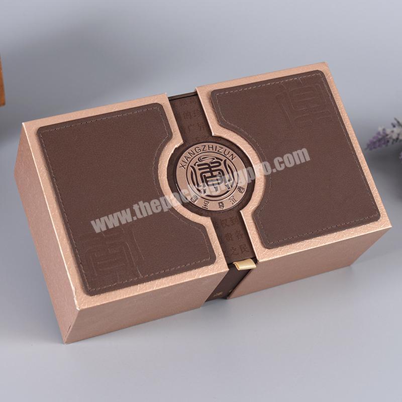 Packaging Orange Cardboard Black Paper Flat Packing White Luxury Custom Logo Kraft Homemade Folding Elegant Magnetic Gift Box