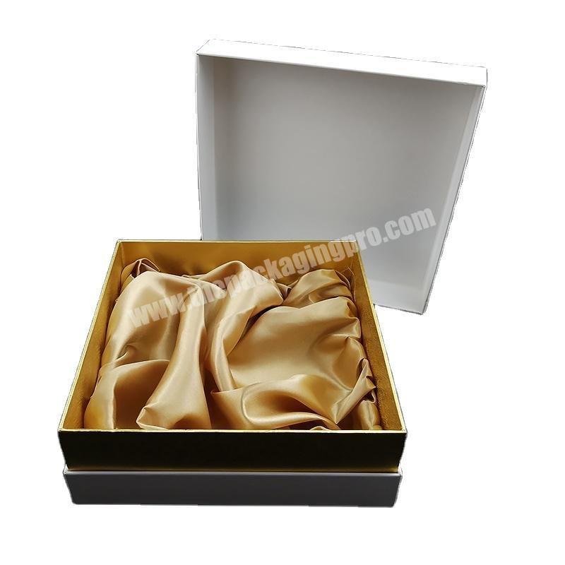 Packaging Top And Bottom Box White Gift Packing Custom Box Cardboard
