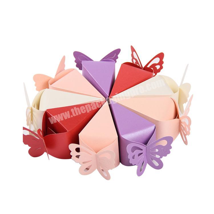 Packaging Window Baby Diwali Fancy Heart Shaped Empty Small Gift Carton Packing Sweet Box for Baby
