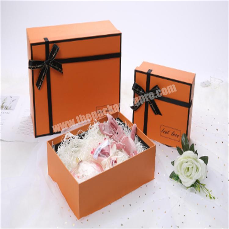 packing box clear gift boxes with lid gift boxes
