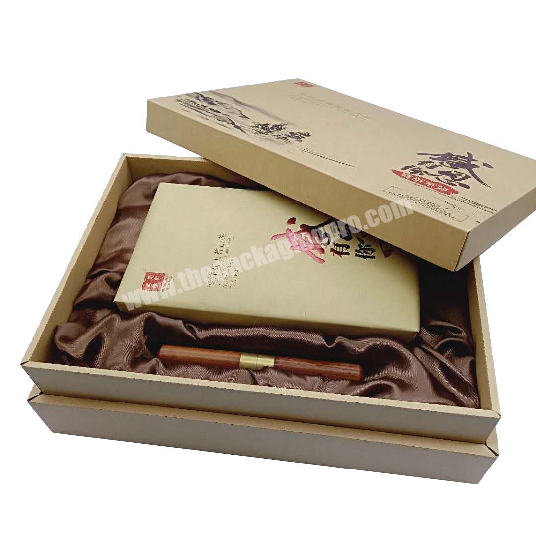 Packing material for tea packaging paper box bag